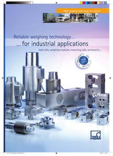工业应用的可靠称重技术