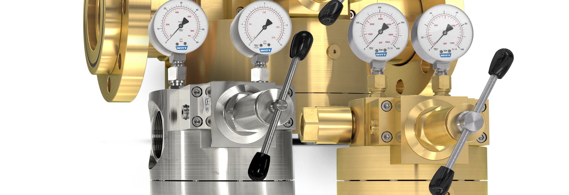 威特dome-loaded压力调节器